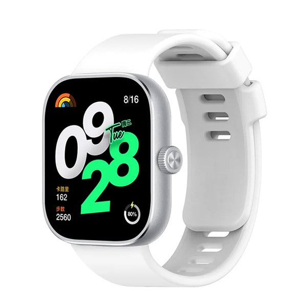 Bracelete Silicone GIFT4ME Compativel Com Xiaomi Redmi Watch 4 - Branco