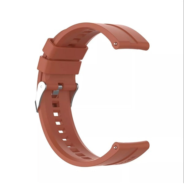 Bracelete Silicone com Fivela GIFT4ME Para Coros Apex 2 Pro - Castanho