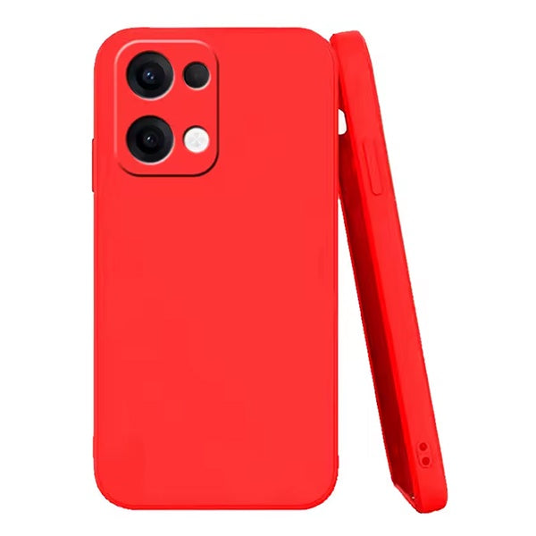 Capa Proteção Silicone GIFT4ME Para Oppo Reno13 - Vermelho