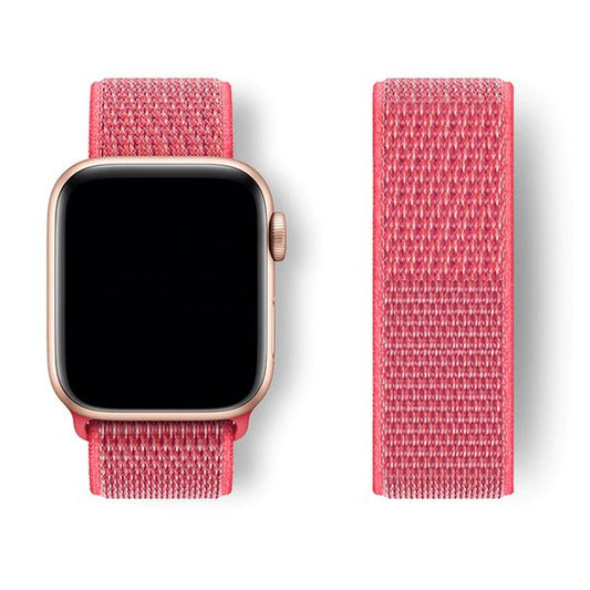 Bracelete Nylon Gift4Me Para Apple Watch Series 6 - 44mm - Rosa