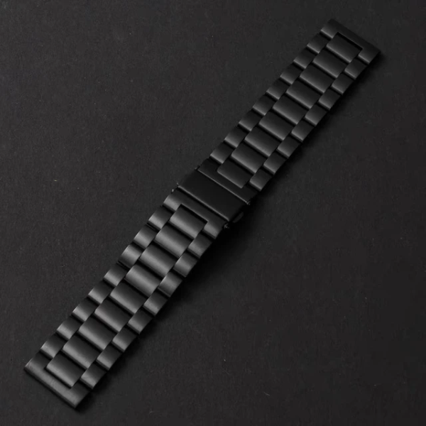 Bracelete de Aço + Ferramenta GIFT4ME Para Samsung Galaxy Watch Ultra (2025) - 47mm LTE  - Preto