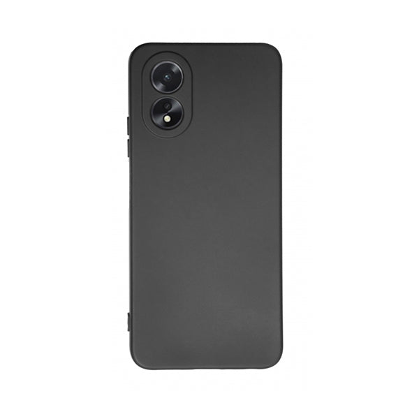 Capa Proteção Traseira Silicone GIFT4ME para Oppo A18 - Preto