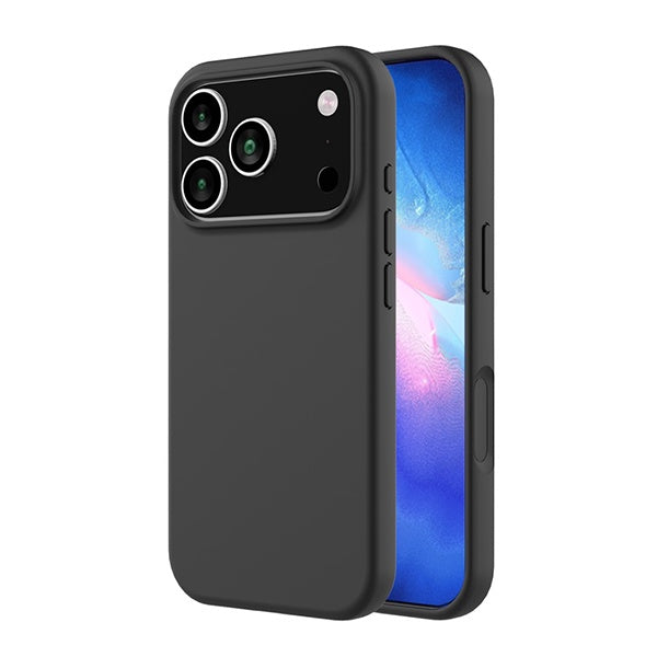Kit Suporte Magnético + Capa Proteção Silicone GIFT4ME Para Apple iPhone 17 Pro - Preto