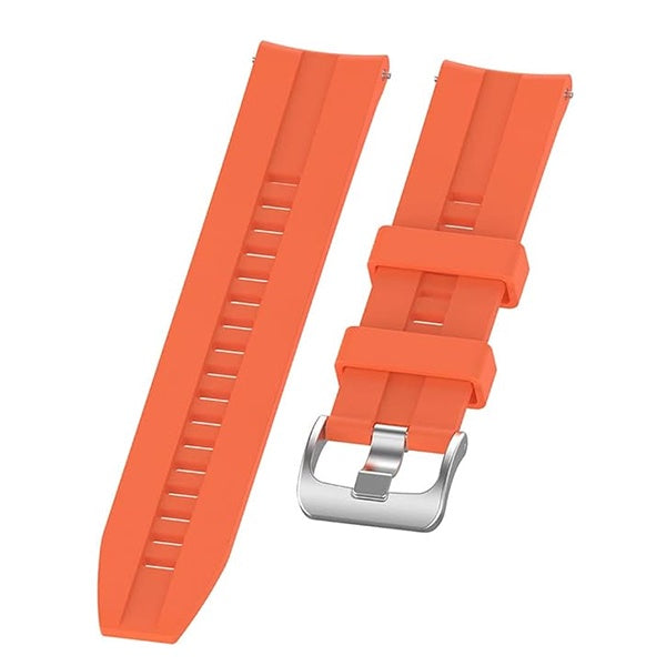 Bracelete Silicone Com Fivela GIFT4ME Para Coros Apex 2 Pro - Laranja