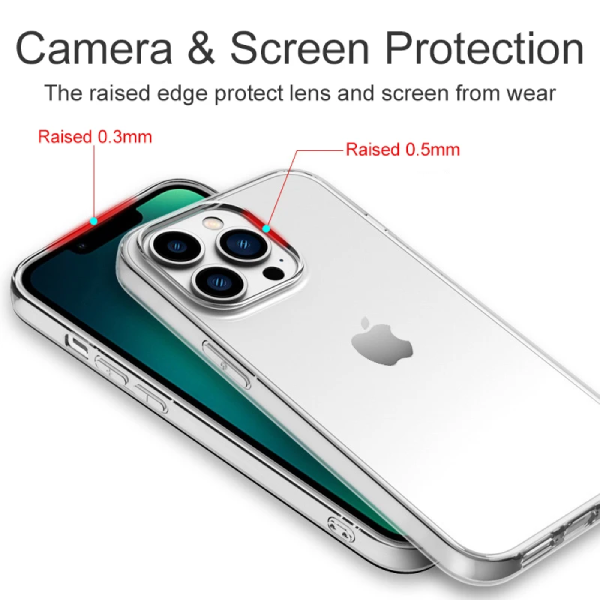 Kit Capa Super Proteção + Película de Vidro Temperado GIFT4ME Para Apple iPhone 17 Air - Transparente