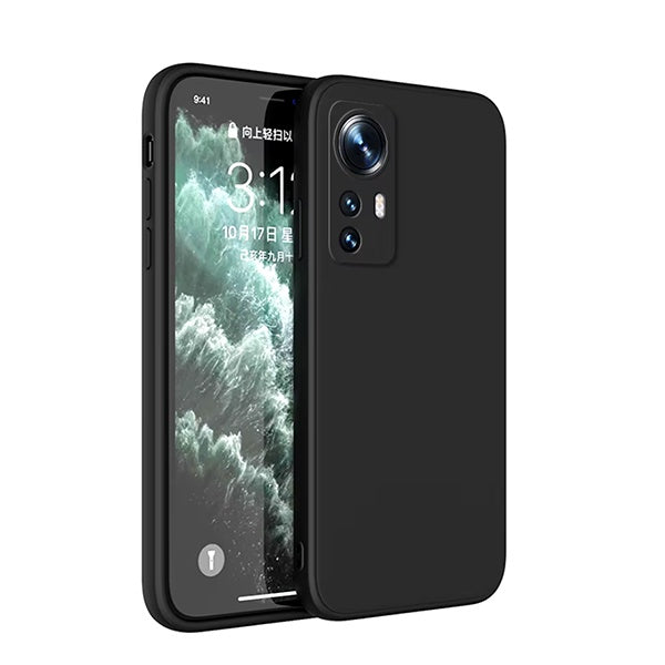 Capa Proteção Silicone Gift4Me Para Xiaomi 12 Lite - Preto