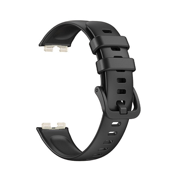 Bracelete Silicone Com Fivela GIFT4ME Para Huawei Band 10 - Preto