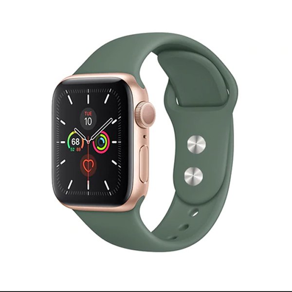 Bracelete Silicone GIFT4ME Para Apple Watch Ultra 4 - Verde Escuro