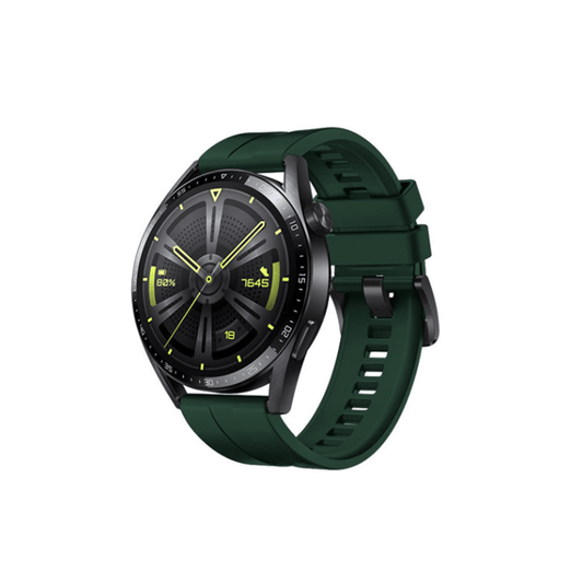 Bracelete Silicone GIFT4ME Compativel Com Amazfit GTR Mini 43mm - Verde Escuro