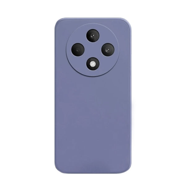 Capa Proteção Traseira Silicone GIFT4ME Compativel Com Oppo Reno12 FS 5G - Roxo