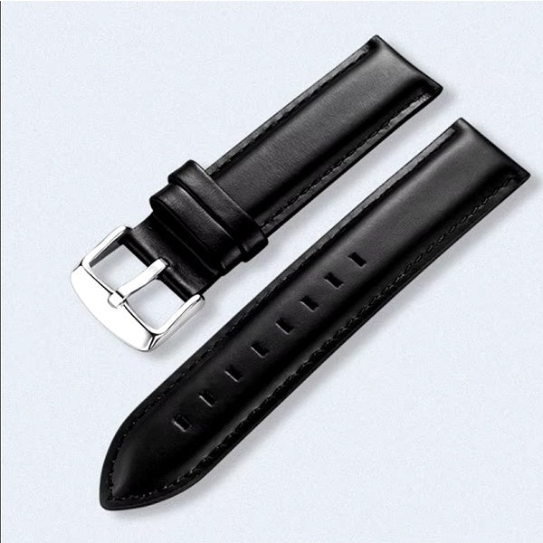 Bracelete de Couro Premium GIFT4ME Para Coros Apex 2 Pro - Preto