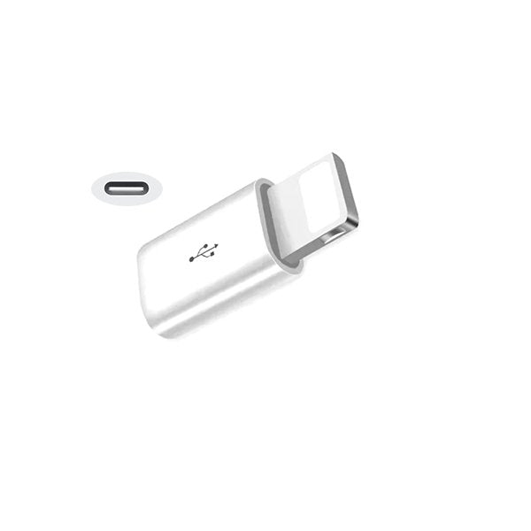 Adaptador Otg Data Transfer Gift4Me Para  Type C To Lightning - Branco