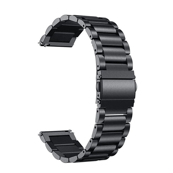 Bracelete de Aço + Ferramenta GIFT4ME Para Garmin Approach S50 - Preto