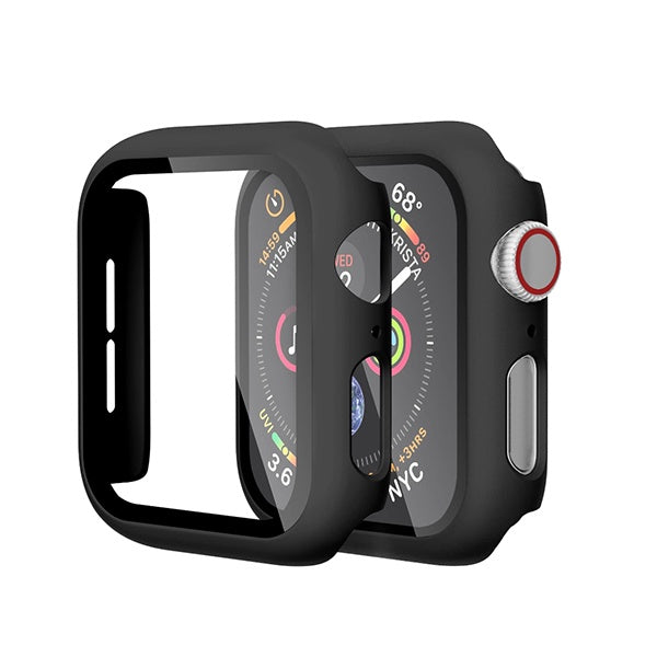 Capa de Proteção + Vidro para Apple Watch Series 11 - 46mm - Preto