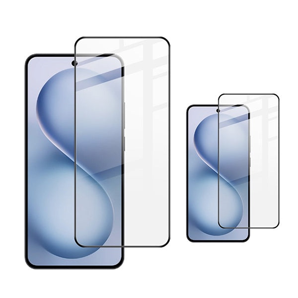 Kit 2 Vidro Gorilasglass Curved GIFT4ME Para Oppo Reno14 F - Transparente/Preto