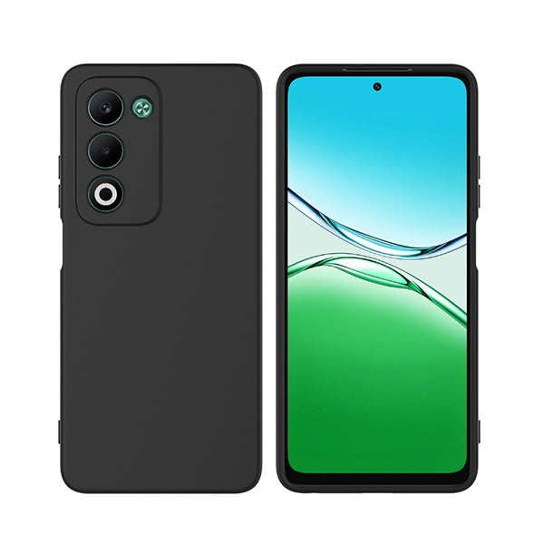 Kit Película Protectora de Hydrogel Frente + Capa Proteção Silicone + Suporte Magnético L GIFT4ME Para Oppo A5 4G - Preto