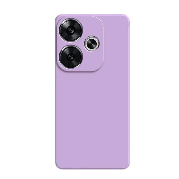 Capa Proteção Traseira Silicone GIFT4ME Compativel Com Xiaomi Poco F6 - Roxo