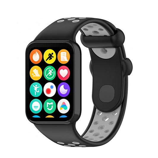Bracelete Desportiva GIFT4ME Para Xiaomi Band 9 Pro - Preto / Cinza