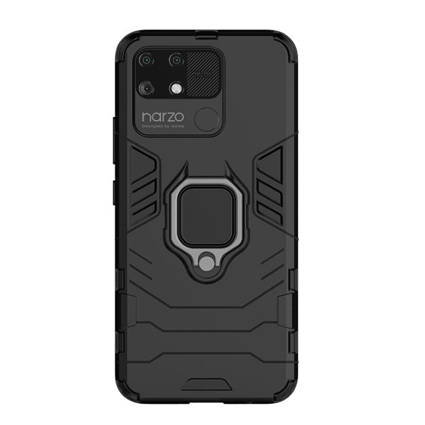 Capa de Proteção Militar Magnética Gift4Me Para Realme Narzo 50A - Preto