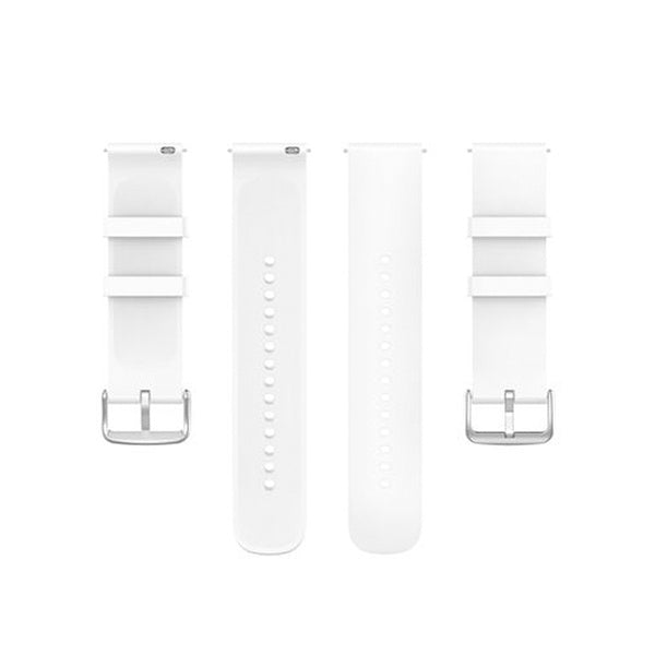 Bracelete Silicone Com Fivela GIFT4ME Para Amazfit Balance 2 - Branco