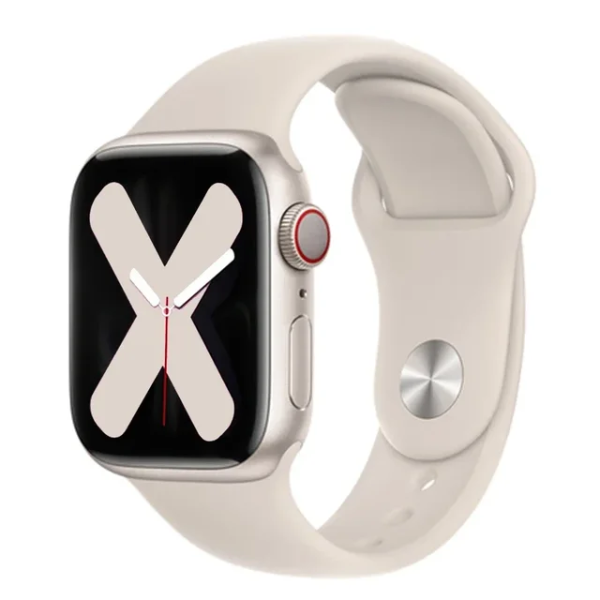 Bracelete Silicone GIFT4ME Para Apple Watch Ultra 4 - Creme
