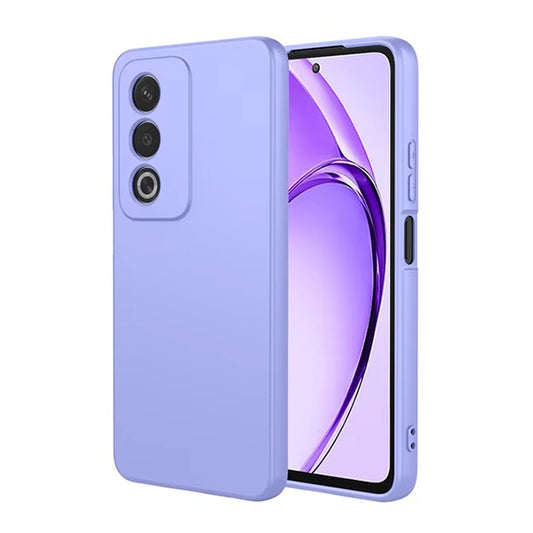 Capa Proteção Traseira Silicone GIFT4ME Compativel Com Oppo A80 5G - Roxo