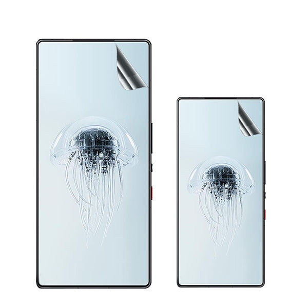 Kit 2 Películas Protectoras de Hydrogel Frente Gift4Me Para ZTE nubia Red Magic 10 Pro - Transparente