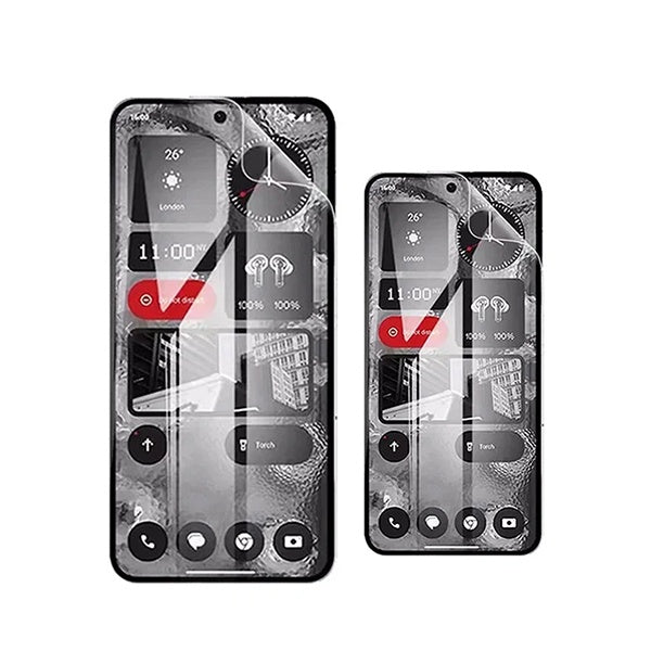 Kit 2 Películas Protectoras de Hydrogel Frente GIFT4ME Para Nothing Phone (3a) Lite - Transparente