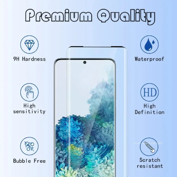Kit 2 Vidro Gorilasglass Curved GIFT4ME Para Oppo Reno14 - Transparente/Preto