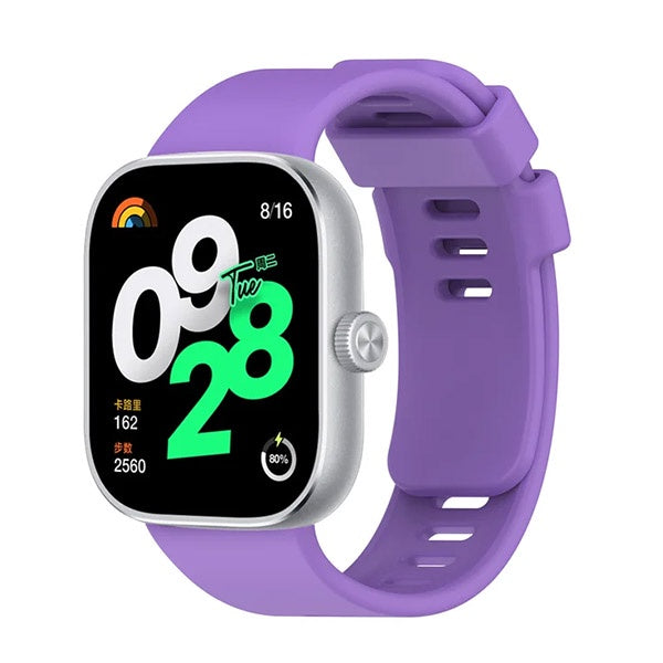 Bracelete Silicone GIFT4ME Compativel Com Xiaomi Redmi Watch 4 - Roxo