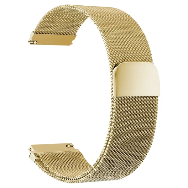 Bracelete Milanese Com Fecho Magnético GIFT4ME Para Coros Apex 2 - Ouro