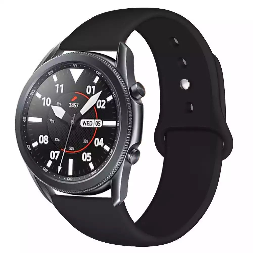 Bracelete Silicone Gift4Me Para OnePlus Watch 2R - Preto