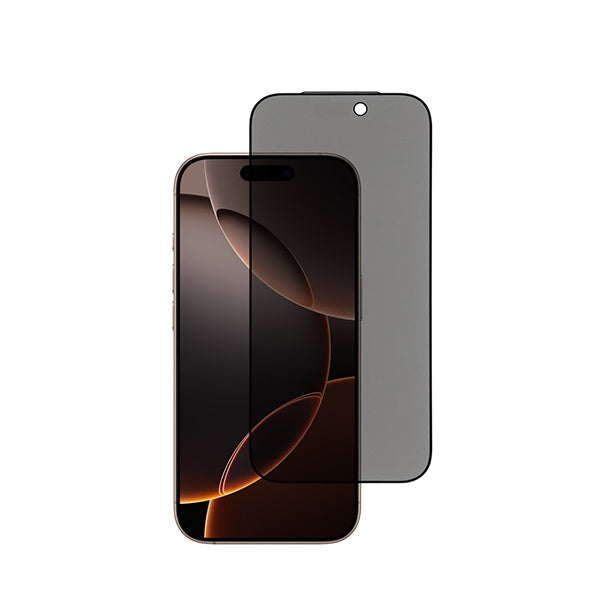 Película de Vidro Temperado Privacidade GIFT4ME Para Apple iPhone 18 Pro - Transparente/Preto