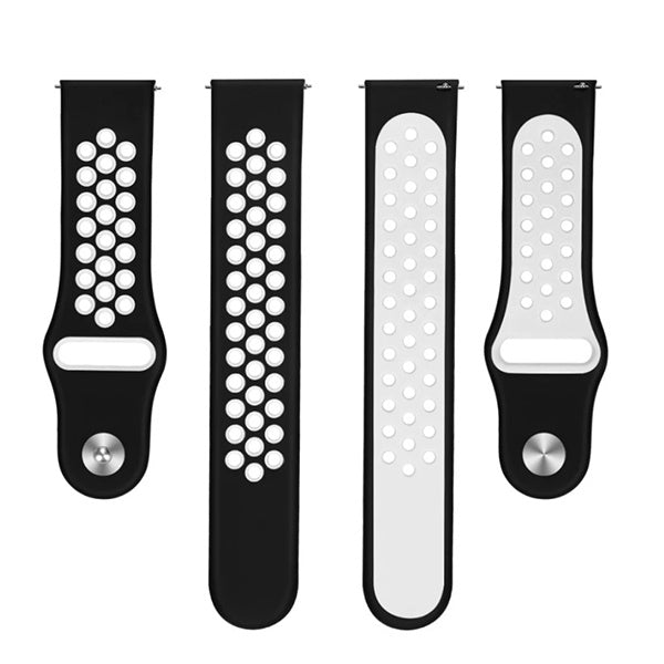 Bracelete Desportiva GIFT4ME Para Amazfit Balance 2 - Preto / Branco
