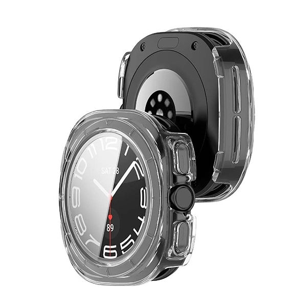 Capa Proteção Total GIFT4ME Para Samsung Galaxy Watch Ultra (2025) 47mm LTE - Transparente