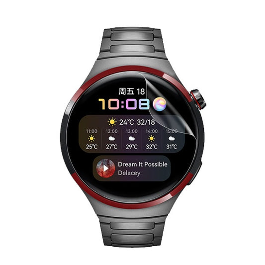 Película Protectora de Hydrogel GIFT4ME Compativel Com Huawei Watch 4 Pro Space Edition - Transparente