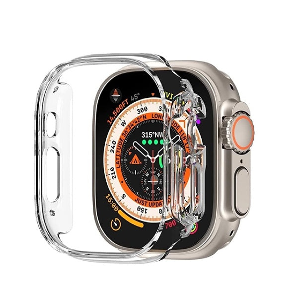 Capa Proteção Total GIFT4ME Para Apple Watch Series 12 - 46mm - Transparente