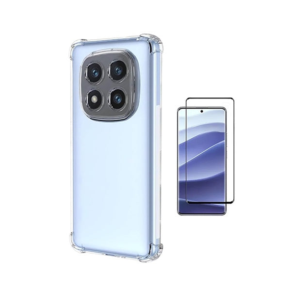 Kit Capa de Proteção Superior + Película de Vidro Temperado Full Cover