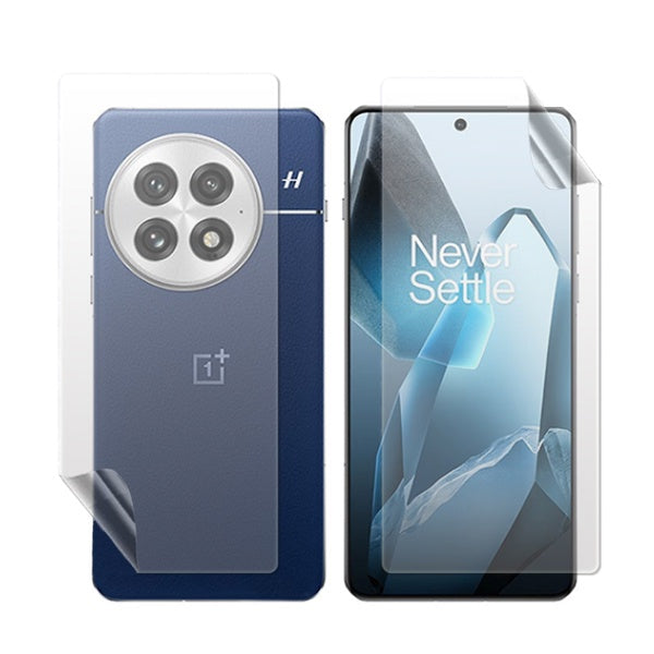 Kit Película Protectora de Hydrogel Frente e Verso Gift4Me Para OnePlus 13 - Transparente