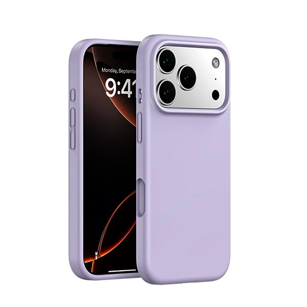 Capa Proteção Silicone GIFT4ME Para Apple iPhone 18 Pro - Roxo