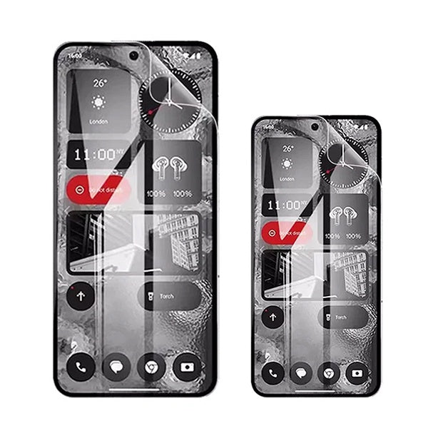 Kit 2 Películas Protectoras de Hydrogel Frente GIFT4ME Para Nothing Phone (3a) - Transparente
