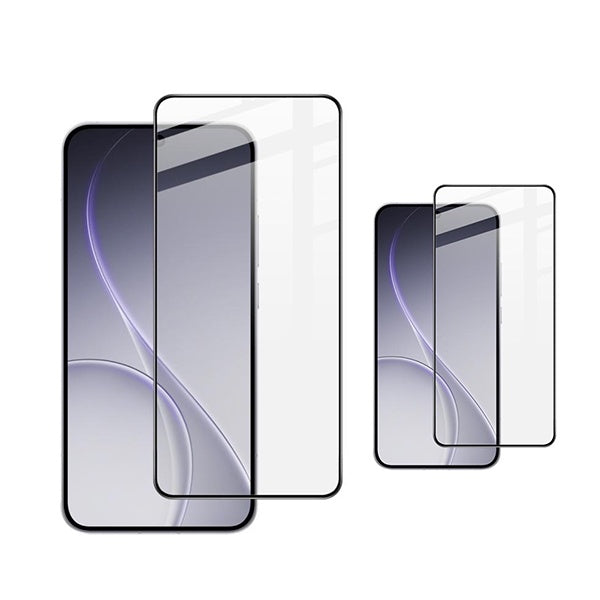 Kit 2 Vidro Gorilasglass GIFT4ME Para Oppo Reno15 F - Transparente/Preto