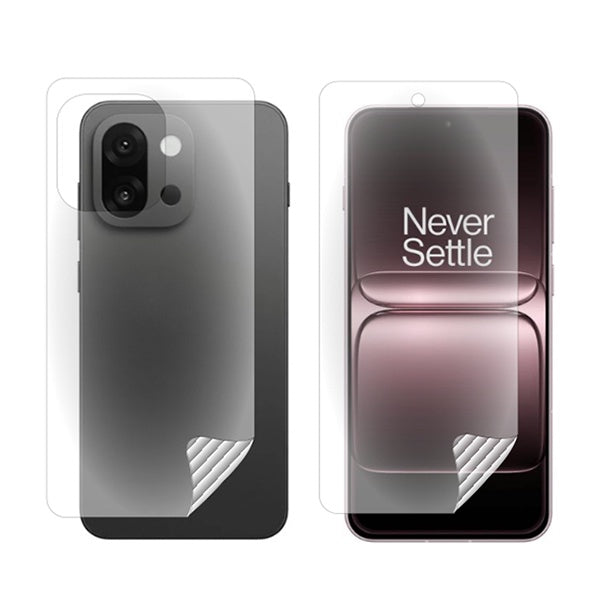 Kit Película Protectora de Hydrogel Frente e Verso GIFT4ME Para OnePlus 13s - Transparente