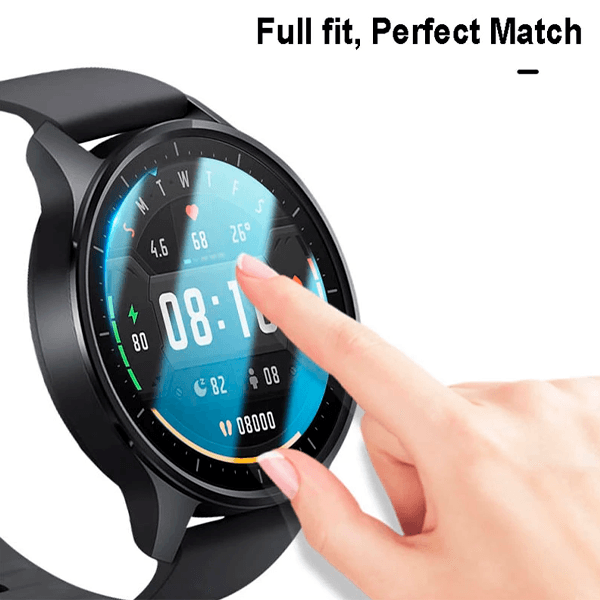 Kit 2x Película de Vidro Temperado GIFT4ME Para Samsung Galaxy Watch8 Classic - 46mm Bluetooth - Transparente