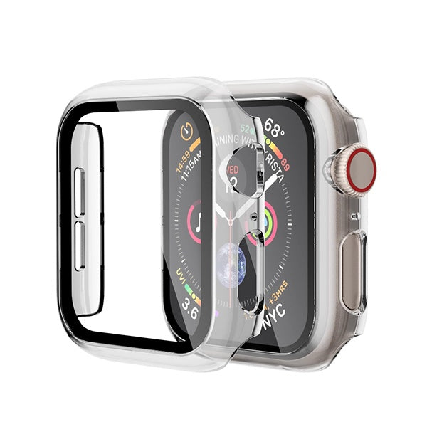 Capa de Proteção + Vidro para Apple Watch Series 11 - 46mm - Transparente