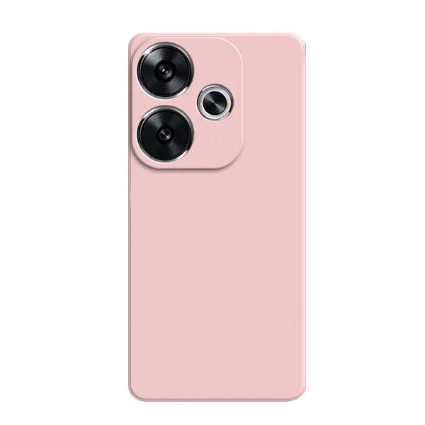 Capa Proteção Traseira Silicone GIFT4ME Compativel Com Xiaomi Poco F6 - Rosa