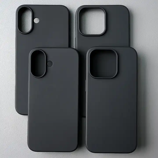 Capa Proteção Silicone GIFT4ME Para Apple iPhone 17 - Preto
