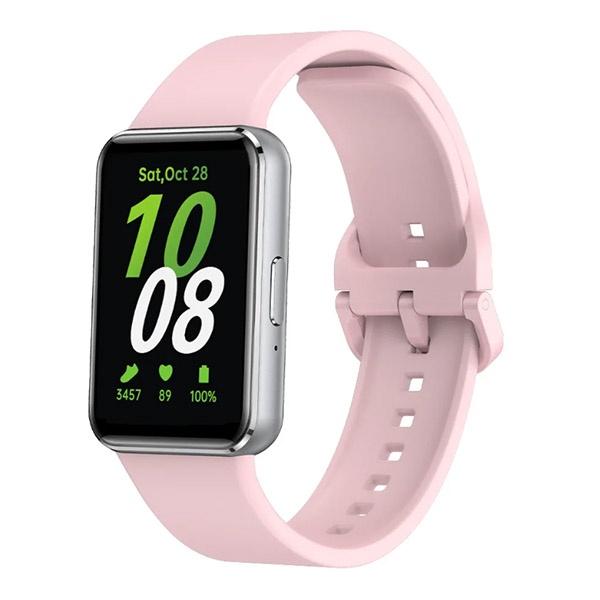 Bracelete Silicone Com Fivela GIFT4ME para Samsung Galaxy Fit3 - Rosa