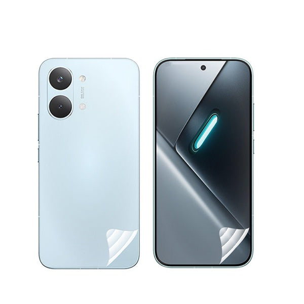 Kit Película Protectora de Hydrogel Frente e Verso GIFT4ME Para Xiaomi Poco X8 Pro Max 5G - Transparente