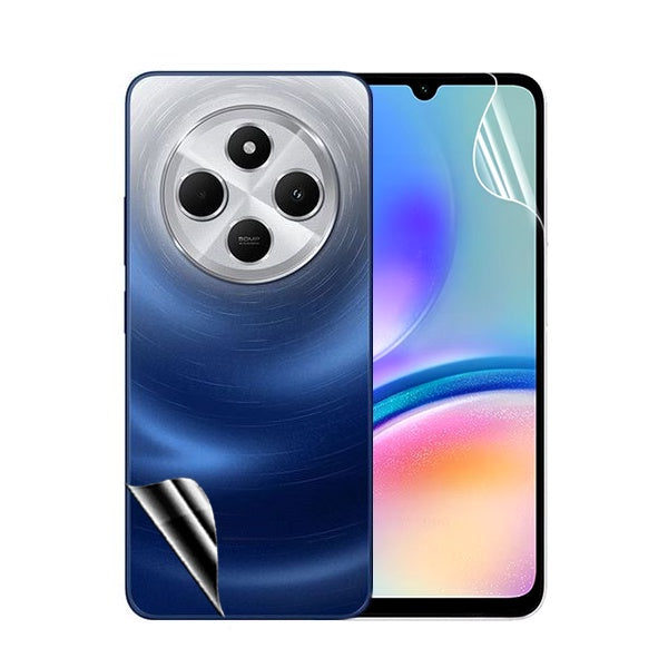 Kit Película Protectora de Hydrogel Frente e Verso Gift4Me Para Xiaomi Redmi 14C 5G - Transparente